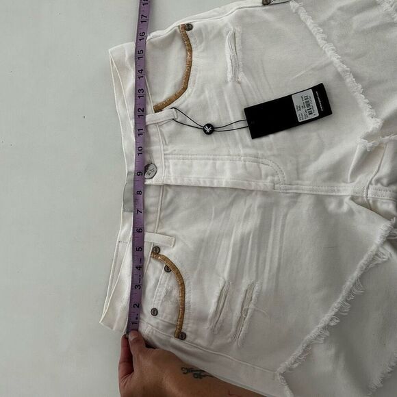 One Teaspoon Pearl Outlaws Mid-Length Shorts Size 26 Classic Boho Hippie Coastal - Picture 10 of 13